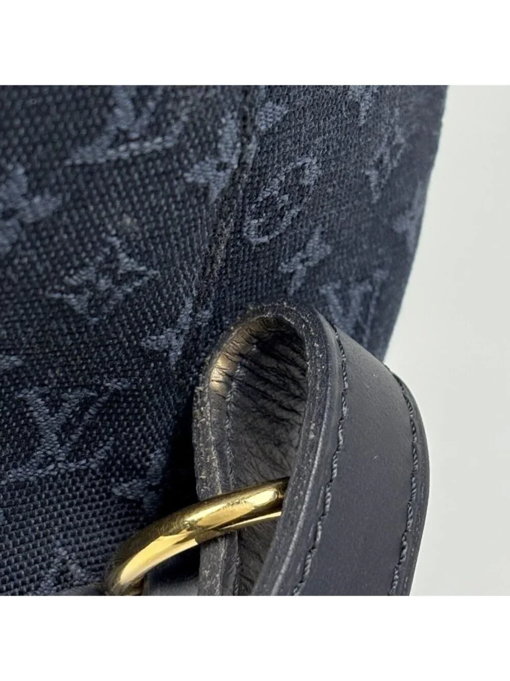 Louis Vuitton Montsouris GM Backpack Monogram Mini Blue